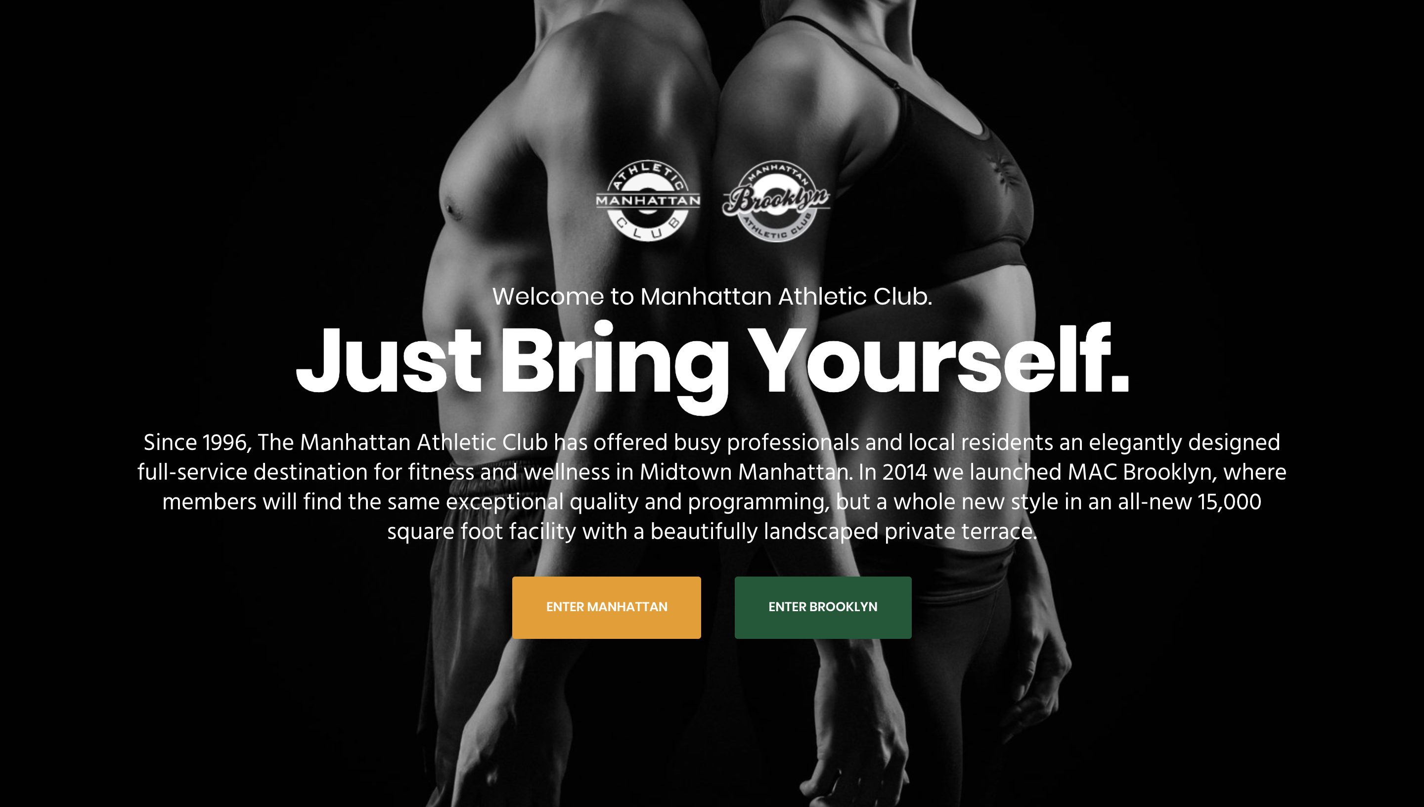 Manhattan Athletic Club - New York Website Designer